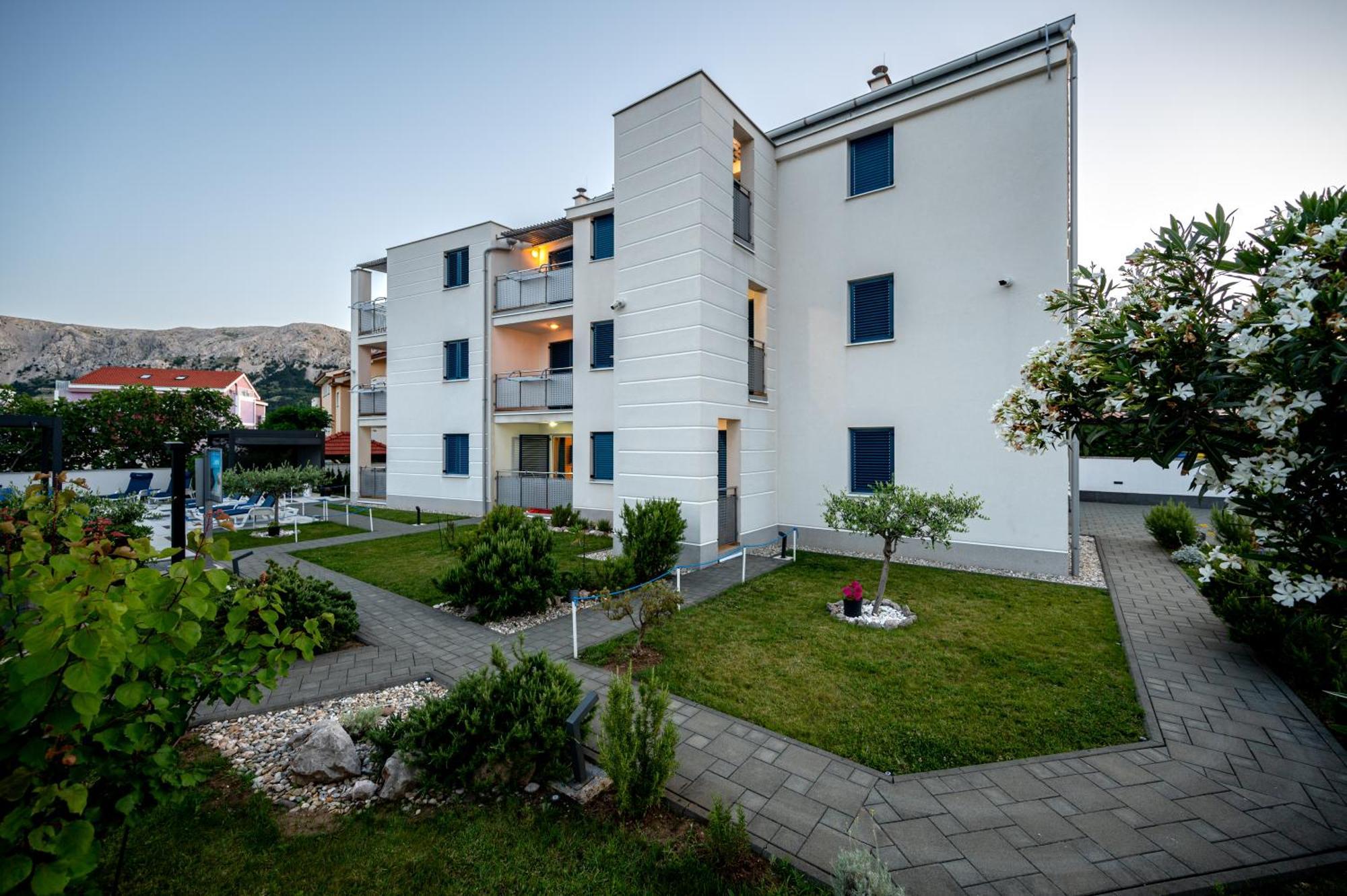 Adorami Apartments Baška Kültér fotó