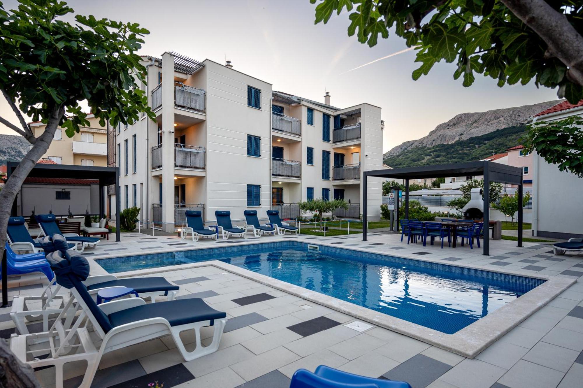 Adorami Apartments Baška Kültér fotó
