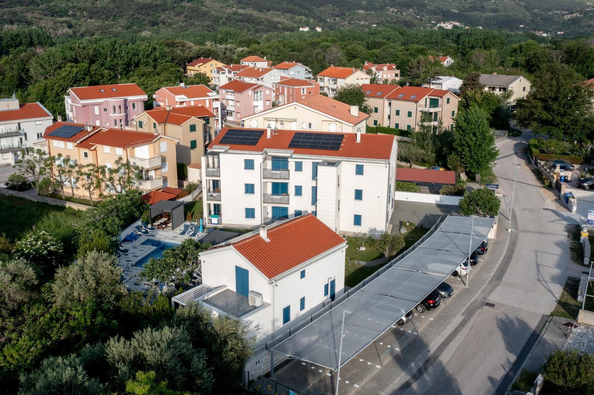 Adorami Apartments Baška Kültér fotó
